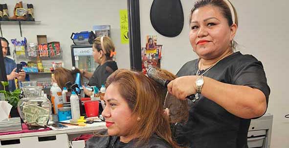 peinados para eventos dallas